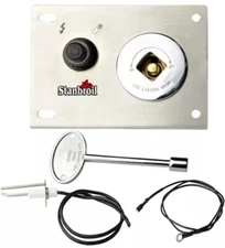 NEW Stanbroil Fire Pit Gas Burner Spark Ignition Kit – Push Button AK007-SS 