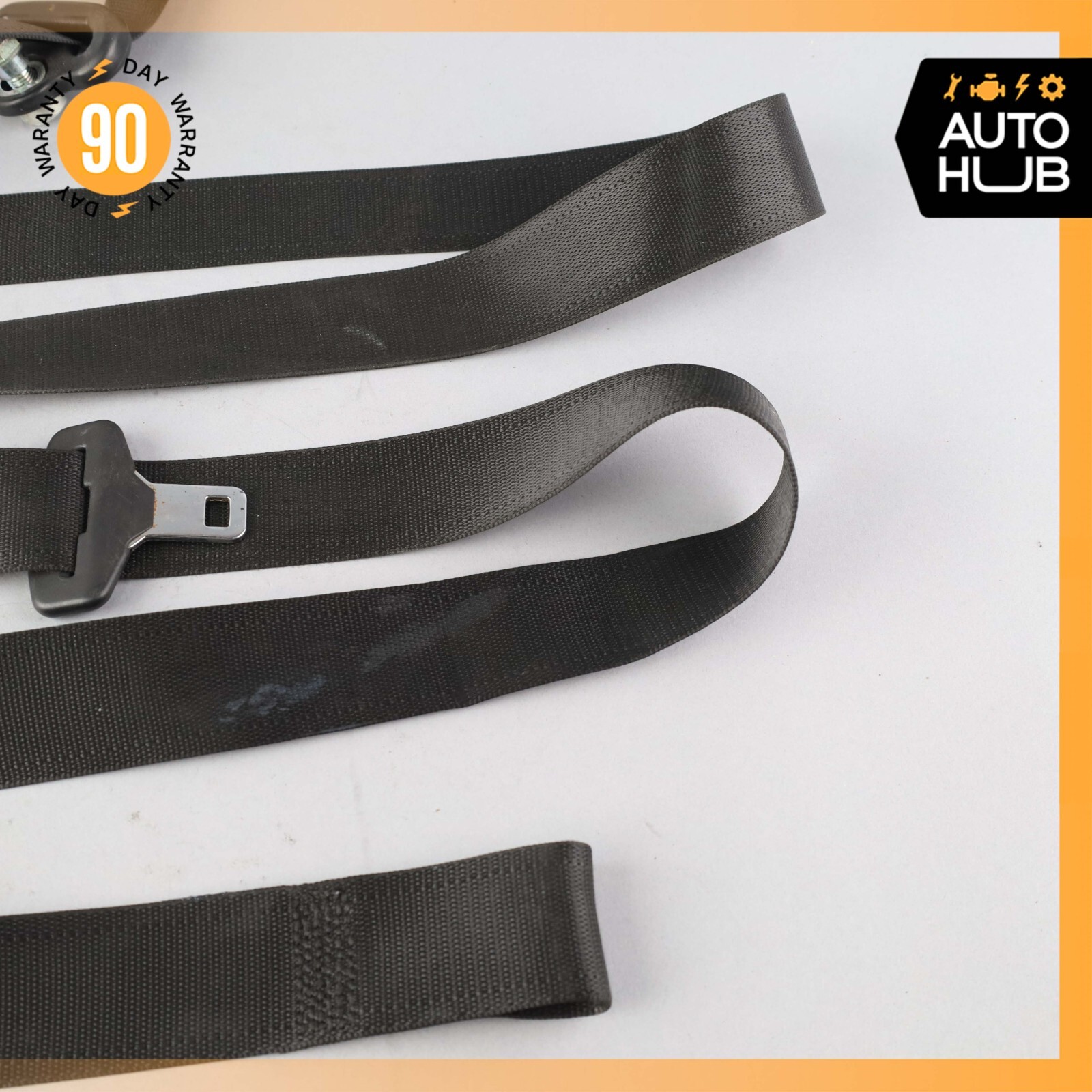 08-19 Maserati GranTurismo M145 Front Right Side Seat Belt Black OEM