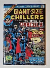 Giant Size Chillers DRACULA  1  Refrigerator Magnet 2" by 3" Marvel Comic