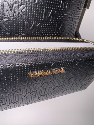 NEW Lot Of 2 MICHAEL KORS Cindy Leather Backpack MK Wallet 