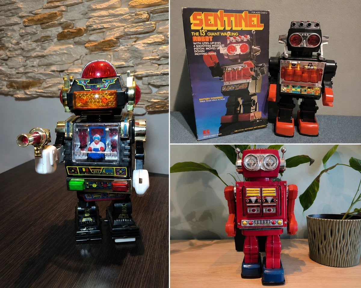3-4 年收藏家和爱好者的机器人玩具| eBay