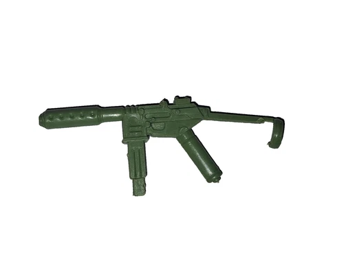 GI Joe 1984 Firefly Green Machine Gun Vtg Accessory Figure Part ARAH