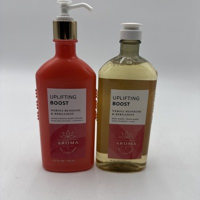 BATH BODY WORKS NEROLI BLOSSOM BERGAMOT MOISTURIZING BODY LOTION & Wash