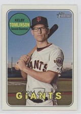 2018 Topps Heritage High Number Kelby Tomlinson #681 8df