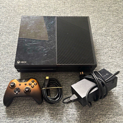 Microsoft Xbox One Konsole 500GB Schwarz + Controller