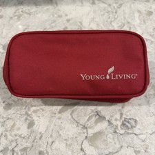 Young Living Essential Oils Travel Pouch Carry Case Red
