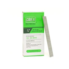 Grex GBN18-20 (F20) 3/4 In. 18 Ga. Brad Nails, Galvanized, 5M