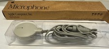 Apple Vintage Microphone: 1991 Apple Mac Microphone - Brown Box - 699-5103-A B2