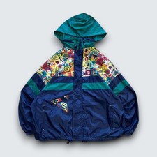 90s Windbreaker Jacket Multi XL