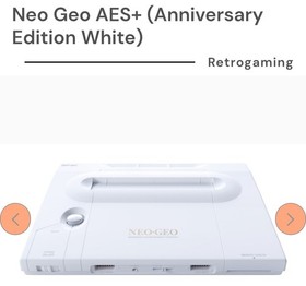 Neo Geo AES+ (Bundle Anniversary Edition White)!! Pre-sale!!