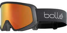 Bolle Bedrock Plus Goggles Ski Snowboard Snowmobile Matte Black w Rose Gold Lens