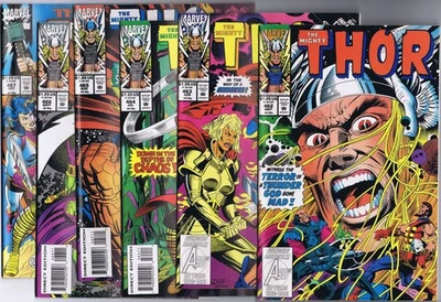 THOR # 463, 464, 465, 466, 467 US Comics 1993 VERY HI-GRADE - Bild 1 von 2