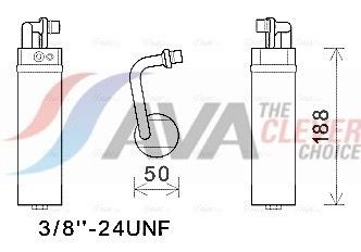 AVA Quality Cooling DND285 Trockner, Klimaanlage Passend FüR Nissan-image