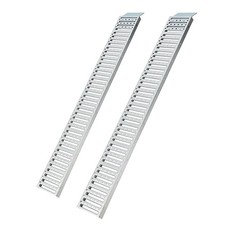 2 x 72"x9" Heavy Duty Steel Loading Ramps 1000Lbs For Motorcycle Lawn Mower ATV