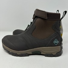 ORIGINAL MUCK BOOTS APEX MID ZIP ANKLE BOOT Dark Brown Men's Size 8 NWT NO BOX