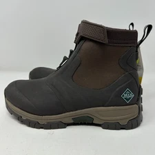 ORIGINAL MUCK BOOTS APEX MID ZIP ANKLE BOOT Dark Brown Men's Size 8 NWT NO BOX