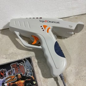 Dreamcast House of the Dead 2 W/ Mad Catz Blaster Gun And Guide - CRT TV Only*