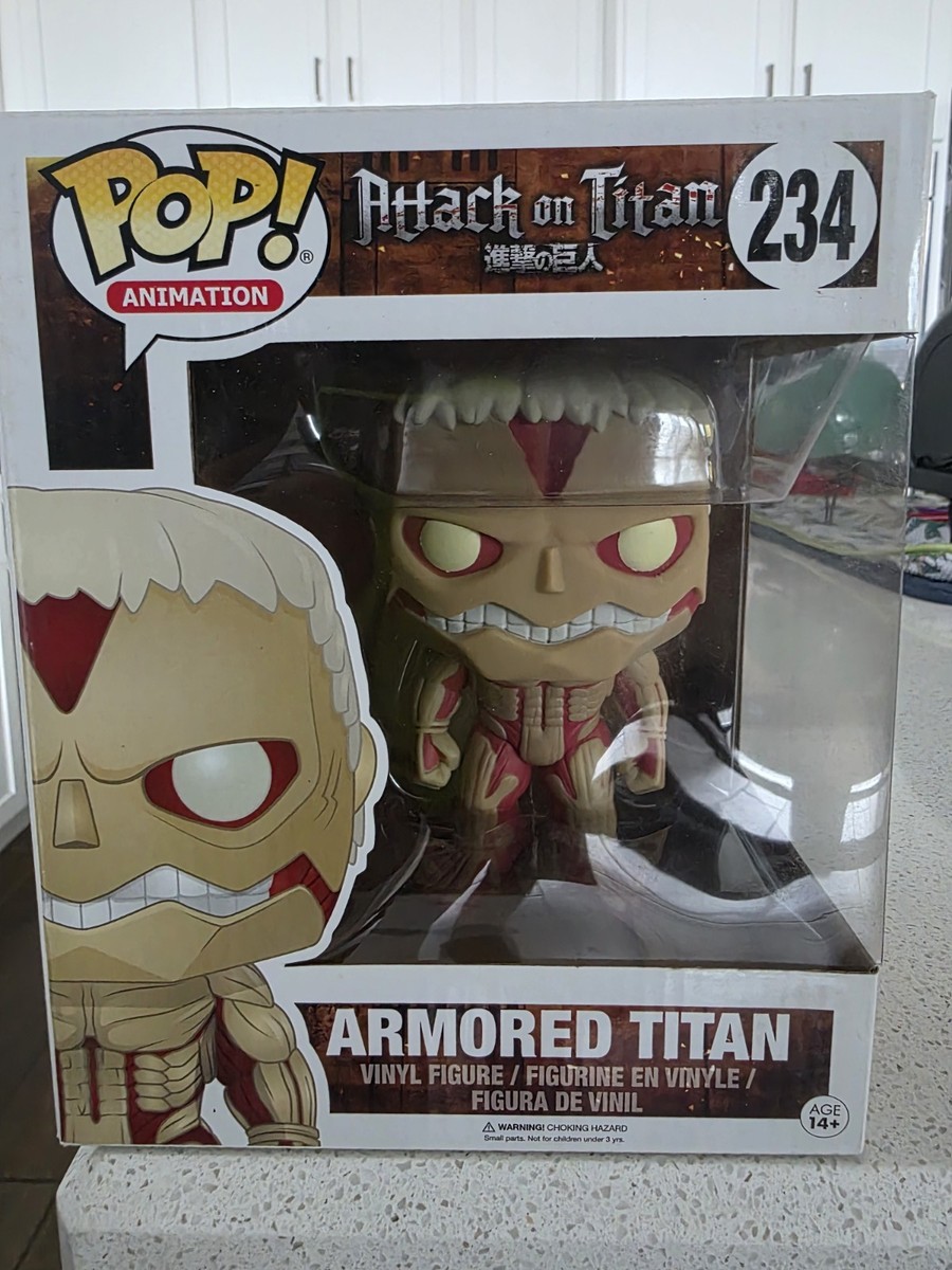 【新品未使用※箱訳あり】Funko Pop! グロウ 進撃の巨人 戦鎚の巨人 Funko Pop! Super War Hammer Titan (Glow) Attack on Titan