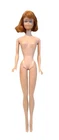 Vintage Midge Barbie Doll Red Hair Freckles 1966 Mattel Japan Nude