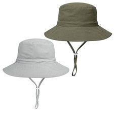 Baby Toddler Sun HatBoys Girls Bucket Hat for Kids UPF 50 Sun Protective Chi...