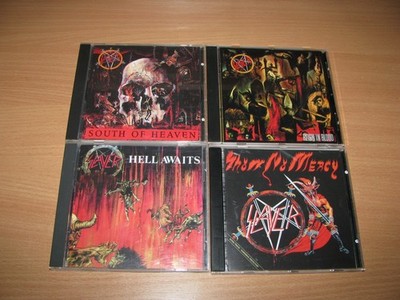 SLAYER  4CD LOT / Metallica,Megadeth, Anthrax, Sodom,Kreator,Exodus,Accuser,Shah