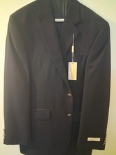 Michael Kors New Men's Classic Fit Blazer Blue Sport Coat 100 Percent Wool