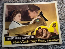 Vintage Movie Lobby Card "Those Endearing Young Charms" 1945 Robert Young