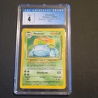 Venusaur 15/102 Holo - Base Set Unlimited 1999 - CGC 4 VG/EX - Vintage Pokémon