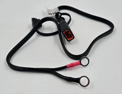 Cavo adattatore APA con occhielli ad anello 8mm carica batteria 12V auto 50cm