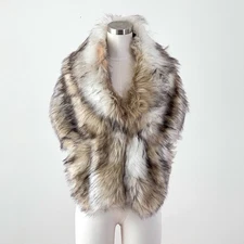 New Babeyond Faux Fur Scarf Neck Warmer Wrap Large Collar Shawl