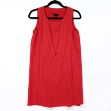 MNG Basics Red Sleeveless Mini Dress Size XS Classic Minimalist Style