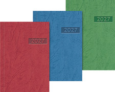 Brunnen  2027 Taschenkalender 7x10 cm 1W 2S v...