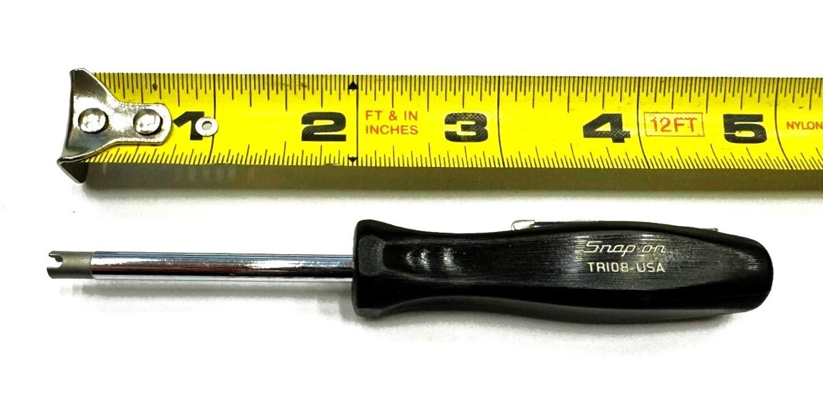 NEW* Snap-On TR108 Pocket Tire Valve Core Removal Tool ~ BLACK