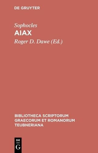 Sophocles Aiax (Poche) Bibliotheca scriptorum Graecorum et Romanorum ...