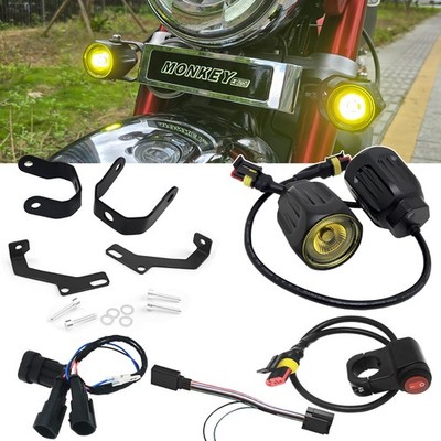 High Brightness LED Fog Light Kit w/Wire Harness kit Fits Honda