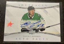 2024-25 Upper Deck Artifacts Evgenii Dadonov Auto Facts Autograph # AF-ED