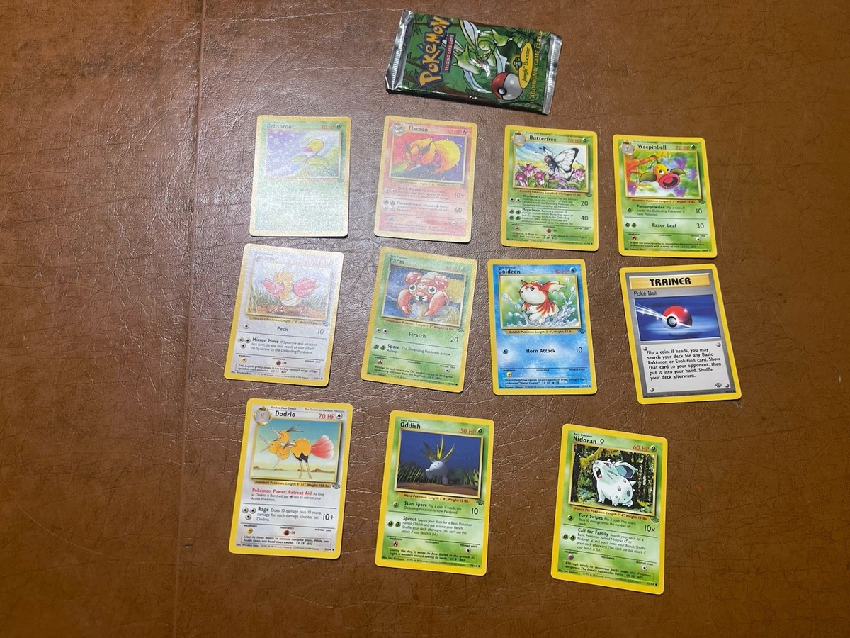 Original 1999 Pokemon Jungle Booster Pack | eBay