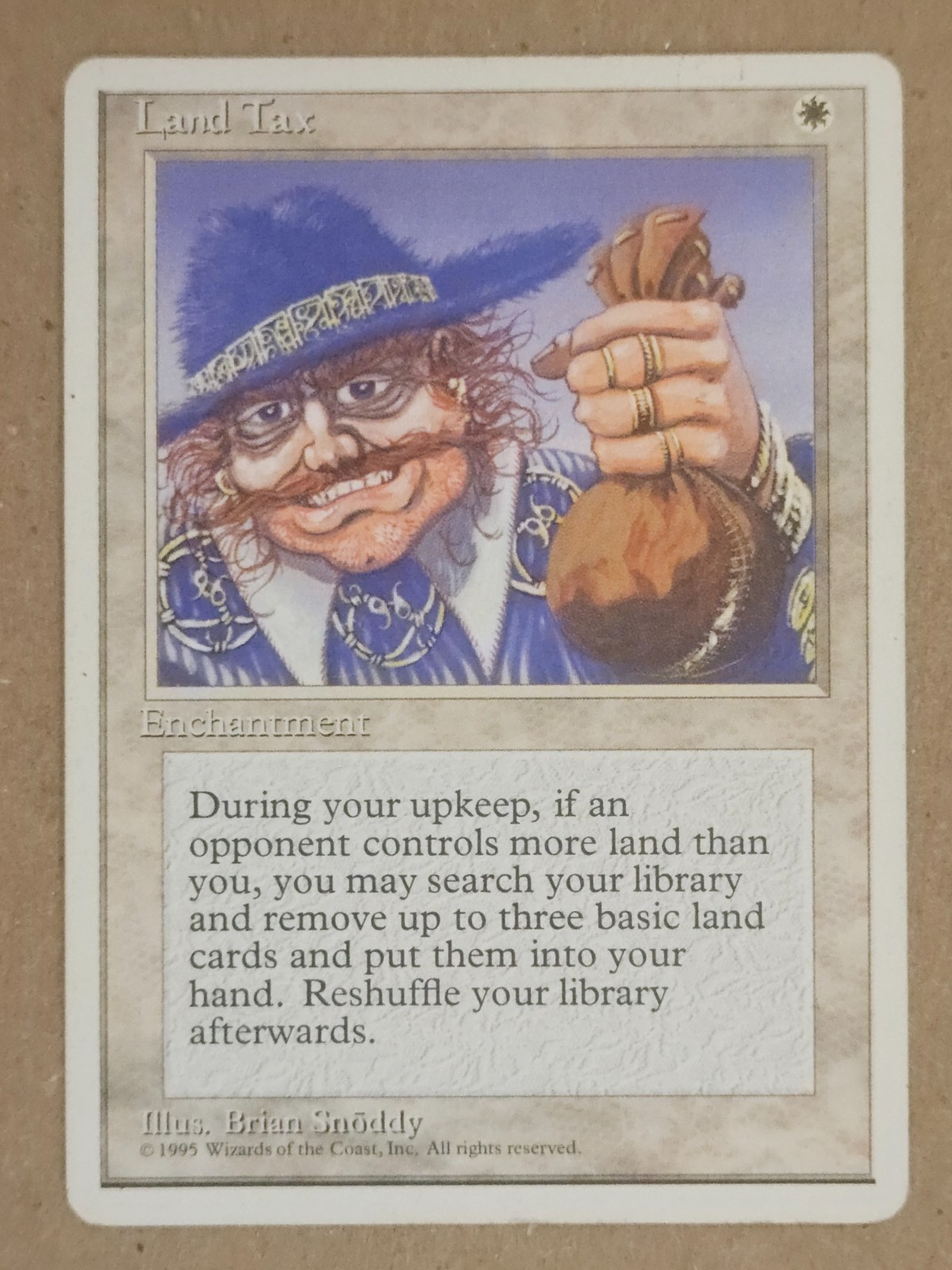 Land Tax - 4th Edition - Lightly Played close to NM | MTG