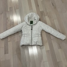 U.S. POLO ASSN Full Zip White Hooded Jacket W...