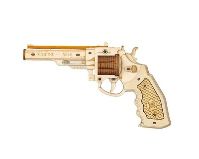 ROELQ401 Robotime Corsac M60 Justice Guard Rubber Band Gun Assembly Kit