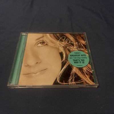 Celine Dion - All The Way... A Decade Of Song CD 1999 Greatest Hits Pop Epic
