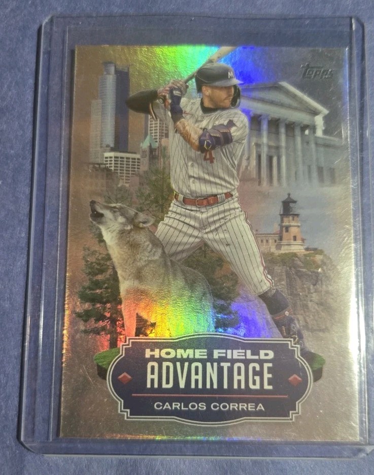 2023 Topps Update #HA-25 Carlos Correa Home Field Advantage