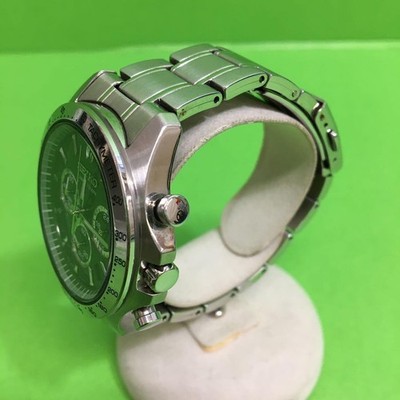 SEIKO クロノグラフ 8T63-00D0 美品 美品 SEIKO セイコー クロノグラフ 8T63-00D0 ブルー文字盤 メンズ