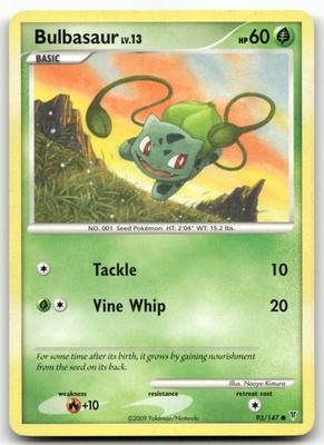 Bulbasaur #93 (MP) Supreme Victors SV Pokemon
