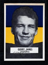 1959 Wheaties CFL Gerry James 1l08