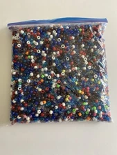2lbs 8.7oz Mixed Beads/Pendants/Misc. Items - Lot Shown is One You Will Receive