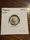 1942 Mercury Silver Dime