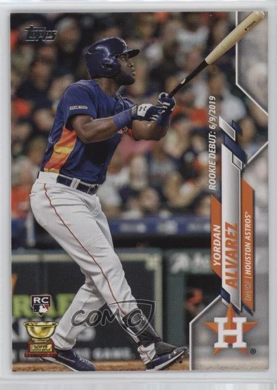 2020 Topps Update Rookie Debut Yordan Alvarez (Swinging) #U-300 16o7