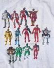 Mighty Morphin Power Rangers Action Figures Lot Of 13 Figures Vintage