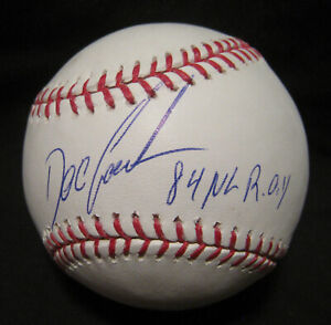 Dwight Gooden autographed authentic MLB baseball 